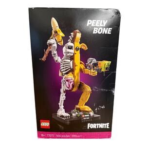 LEGO Fortnite Peely Bone Adult Building Kit 18+ Collectible Display Set Opened
